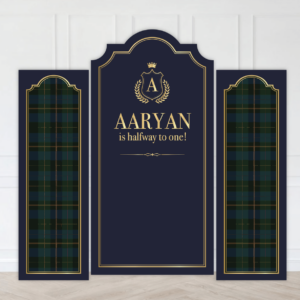 Polo Preppy Navy Backdrop Set
