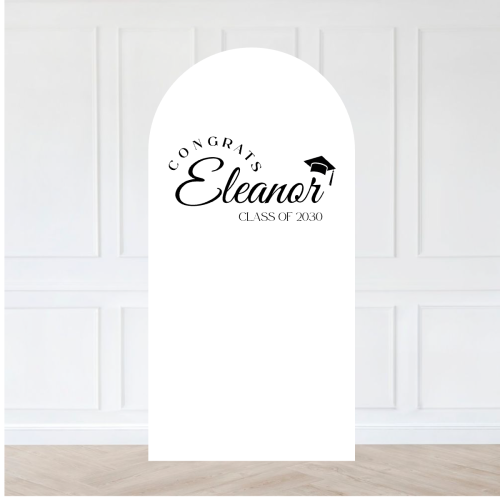 Elegant Script Graduation Sailboard