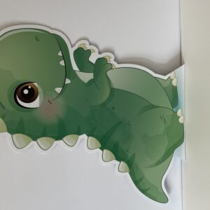 Green Dinosaur Cutout (Outlet)