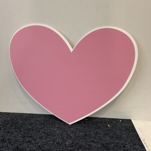 Pink Heart Cutout (Outlet)